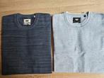WE - 2 dun gebreide Shirts met lange mouwen - maat L- blauw, Maat 52/54 (L), WE, Blauw, Ophalen of Verzenden