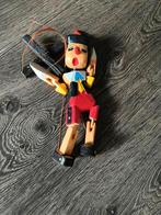 Vintage Pinokkio Marionet Pop - Hout, Antiek en Kunst, Ophalen of Verzenden
