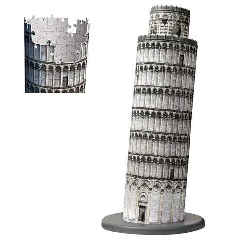 3D PUZZEL Toren van Pisa 216 stuks COMPLEET, Hobby en Vrije tijd, Denksport en Puzzels, Gebruikt, Rubik's of 3D-puzzel, Minder dan 500 stukjes