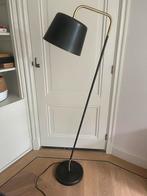 Vloerlamp staal donkergrijs / goud, Huis en Inrichting, Lampen | Vloerlampen, Ophalen, Zo goed als nieuw, Metaal, 150 tot 200 cm