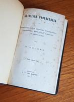 Klassisch woordenboek door W. Hecker uit 1872, Ophalen of Verzenden, W. Hecker