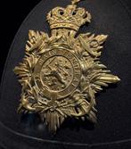 Frontplaat helmhoed mariniers, Ophalen of Verzenden, Marine, Nederland, Helm of Baret