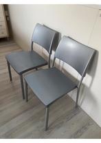 Bontempi eetkamer stoel, Huis en Inrichting, Stoelen, Ophalen of Verzenden, Zo goed als nieuw, Grijs, Twee