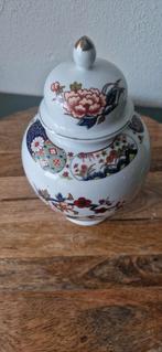 Vintage Gemberpot met Bloemmotief, Ophalen of Verzenden