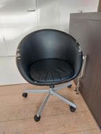 Ikea Skruvsta bureaustoel, zwart, Huis en Inrichting, Bureaustoelen, Ophalen, Gebruikt, Zwart