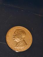 Bronzen penning Karl Landsteiner, Postzegels en Munten, Ophalen of Verzenden, Brons, Nederland