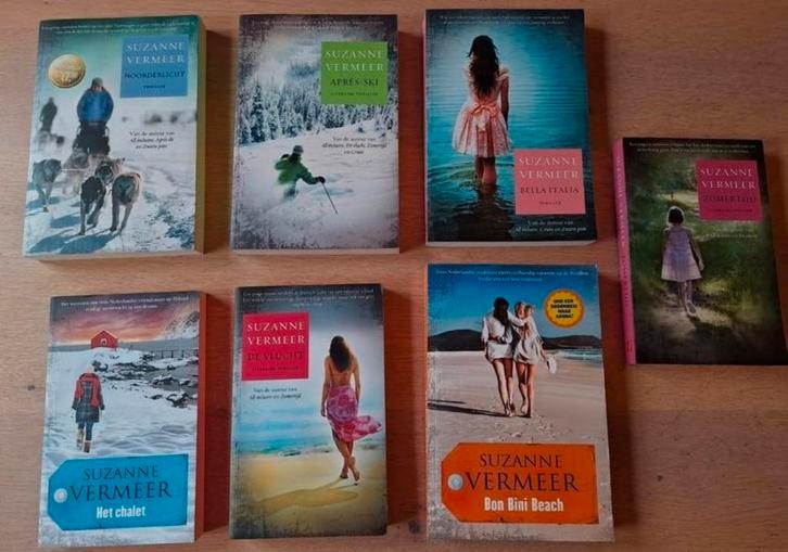 7 Suzanne Vermeer romans, Boeken, Romans, Zo goed als nieuw, Ophalen of Verzenden