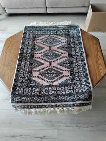 Mooie vintage tafel loper - 105x65 cm