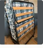 Opklapbed, Eenpersoons, 80 cm, Metaal, 190 cm of minder