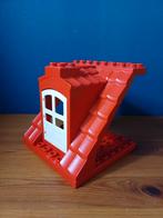 Duplo lego Dak rood met dakraam /deur en plaat 8x8, Ophalen of Verzenden, Zo goed als nieuw, Duplo