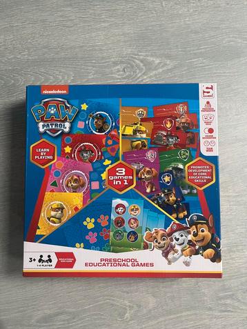 Paw Patrol spellen - 3 in 1 - Nickelodeon beschikbaar voor biedingen