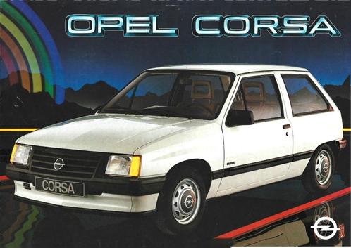 Opel Corsa brochure 1983 auto (OP09), Boeken, Auto's | Folders en Tijdschriften, Zo goed als nieuw, Opel, Verzenden