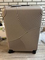 Champagne kleur koffer Groot