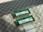 RAM DDR5 4800 2x 8GB = 16GB, Ophalen of Verzenden, Zo goed als nieuw, DDR5, Laptop