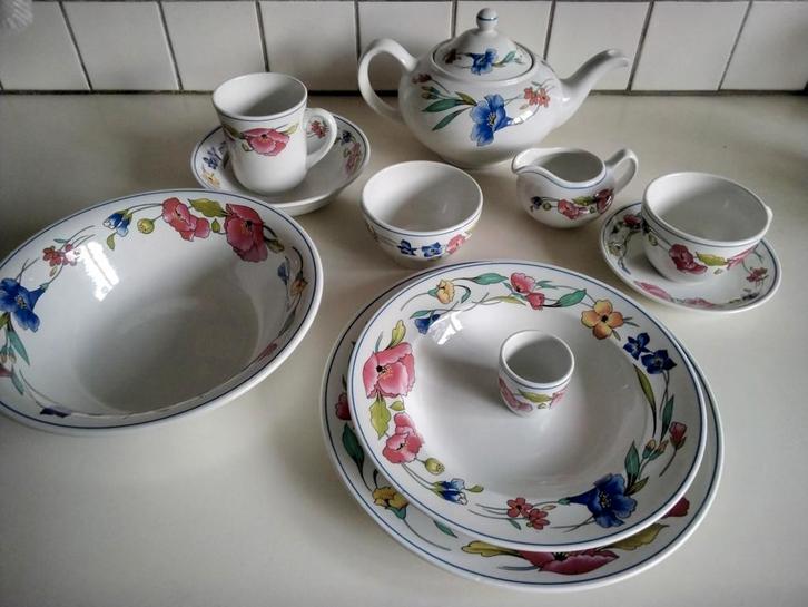 Wood & sons alpine meadow, Huis en Inrichting, Keuken | Servies, Zo goed als nieuw, Bord(en), Overige stijlen, Porselein, Ophalen of Verzenden