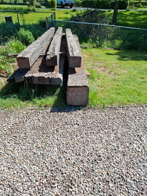 Hoe circulair wil je het hebben?!, Tuin en Terras, Palen, Balken en Planken, Gebruikt, Palen, 250 cm of meer, Ophalen of Verzenden