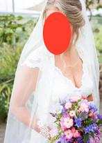 Olvi’s bruidsjurk maat 36 ivoor kleurig, Ophalen of Verzenden, Zo goed als nieuw, Wit, Trouwjurk