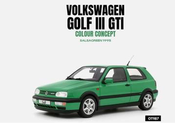 VW Golf 3 GTI Colour Concept 1:18 (nieuw) OT1187 beschikbaar voor biedingen