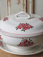 311. Franse dekschaal met onderbord, Ophalen of Verzenden