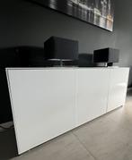 Dressoir hoogglans wit, Huis en Inrichting, Met deur(en), 150 tot 200 cm, 25 tot 50 cm, Gebruikt