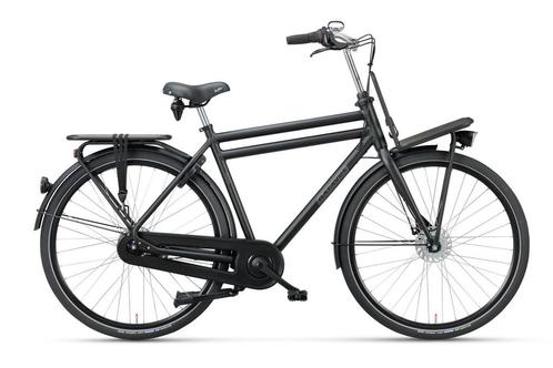 Batavus Packd 7 zwart heren 55cm 28inch, Fietsen en Brommers, Fietsen | Heren | Herenfietsen, Nieuw, Batavus, 53 tot 57 cm, Versnellingen