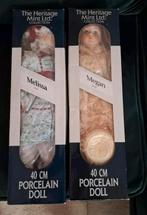 Heritage Mint Ltd. Megan & Melissa Porseleinen Poppen, Verzamelen, Ophalen of Verzenden, Zo goed als nieuw, Pop