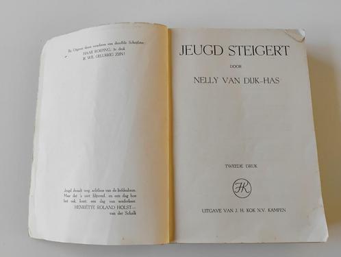 Boek uit 1942 Jeugd steigert Nelly van Dijk-Has, Boeken, Romans, Gelezen, Nederland, Ophalen of Verzenden