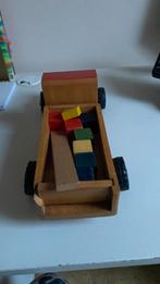 Houten auto vintage, Kinderen en Baby's, Speelgoed | Speelgoedvoertuigen, Ophalen, Zo goed als nieuw