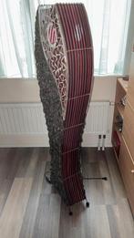 Staande lamp, Huis en Inrichting, Lampen | Vloerlampen, Ophalen of Verzenden, Zo goed als nieuw, Stof, 100 tot 150 cm