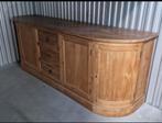 Grote teak houten dressoir / buffetkast, 200 cm of meer, Ophalen of Verzenden, 50 tot 75 cm, Zo goed als nieuw