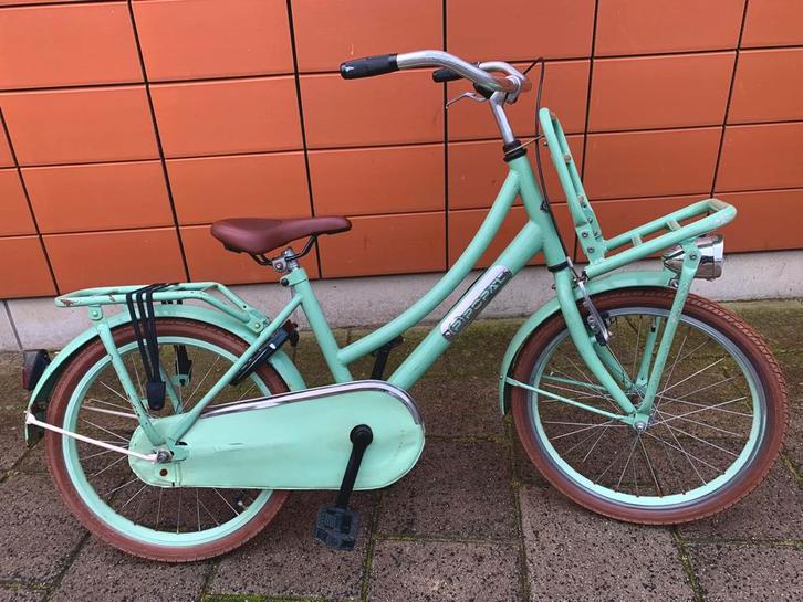 Zeer Prachtige Transporter Meisjefiets 20 Inch Frame 34 Cm., Fietsen en Brommers, Fietsen | Meisjes, Zo goed als nieuw, 22 inch