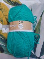1 bol wol turquoise (Royal), Ophalen of Verzenden, Nieuw, Breien of Haken, Wol of Garen