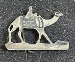 Zilverkleurige Kameel Bros Speldje, Verzamelen, Speldjes, Pins en Buttons, Verzenden, Zo goed als nieuw, Dier of Natuur, Speldje of Pin