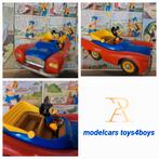 Politoys Walt Disney no 600 de Mickey Mouse Topolino 1/43, Verzenden, Mickey Mouse, Zo goed als nieuw, Overige typen