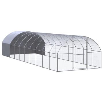 Kippenren 3x10x2 m gegalvaniseerd staal beschikbaar voor biedingen