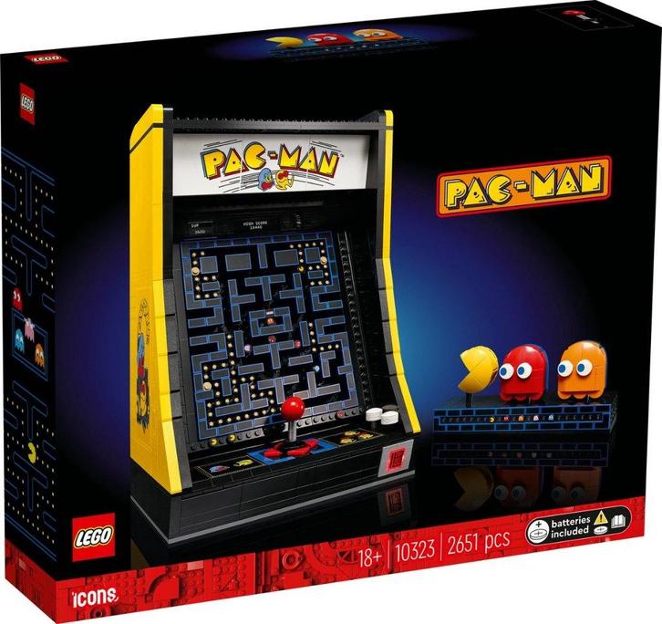 LEGO Icons PAC-MAN arcade - 10323, Kinderen en Baby's, Speelgoed | Duplo en Lego, Nieuw, Lego, Complete set, Ophalen of Verzenden