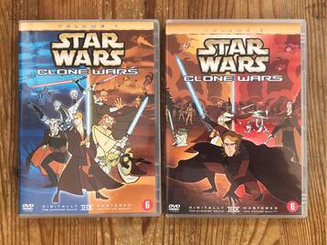 Star Wars - Clone Wars vol 1 & 2 beschikbaar voor biedingen
