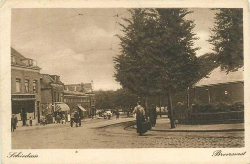 (380-850-019) Schiedam Broersvest, Verzamelen, Ansichtkaarten | Nederland, Zuid-Holland, Verzenden