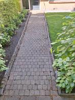 Gratis trommelsteen en waaltjes, Tuin en Terras, Ophalen, Gebruikt, Klinkers, 10 m² of meer