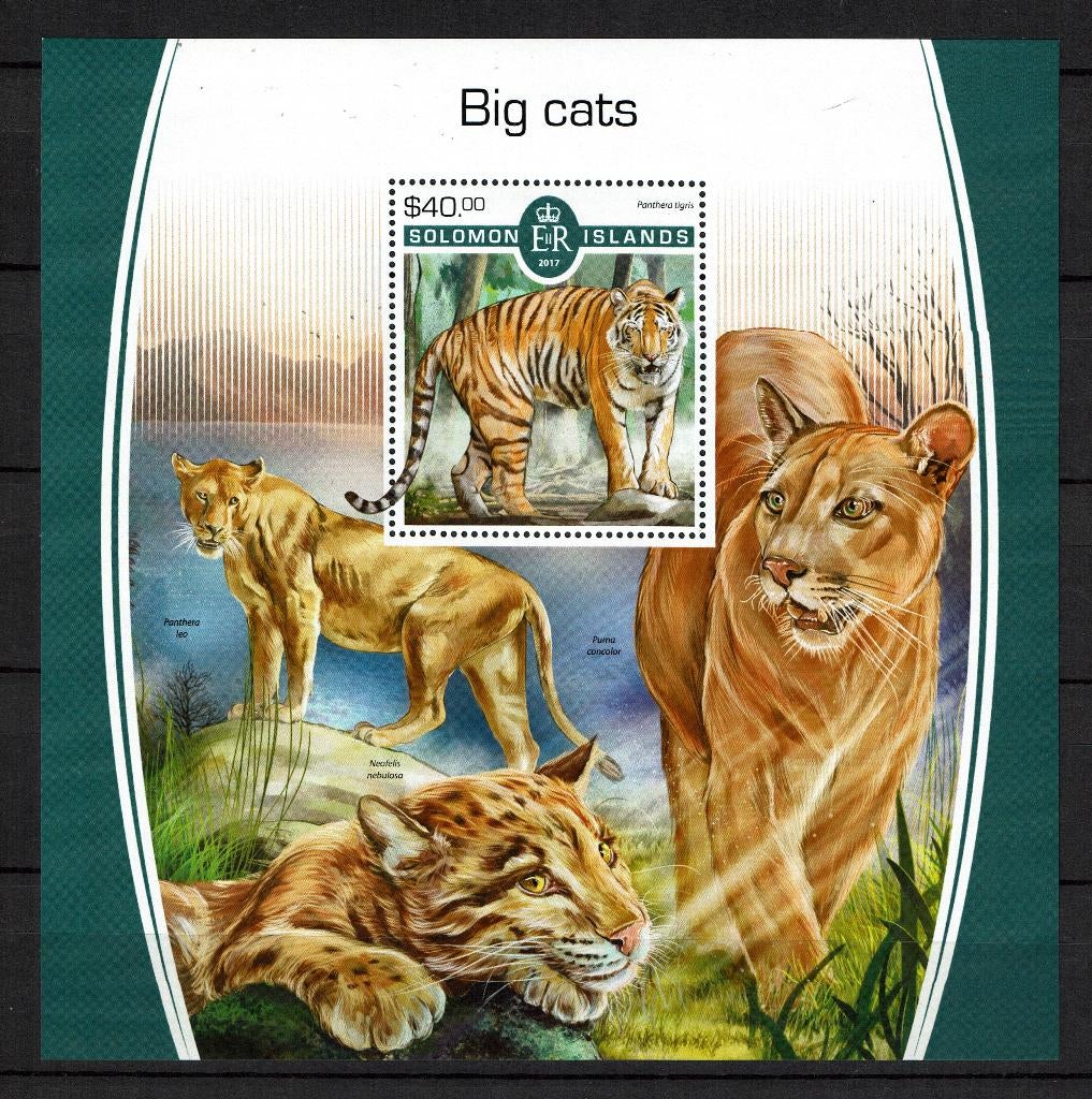 SOLOMON ISL 2017 PF BLOK KATACHTIGE WILDLIFE ZOOGDIEREN 2, Ophalen of Verzenden, Postfris, Dier of Natuur