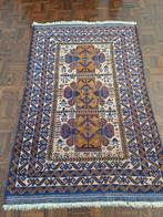 Perzisch tapijt 90 x 135 cm, Gebruikt, 100 tot 150 cm, Bruin, Rechthoekig