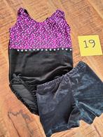 Turnpakje met turnbroekje maat 110, Sport en Fitness, Turnen, Kleiner dan kindermaat 122, Ophalen of Verzenden, Nieuw, Turnpak(je)
