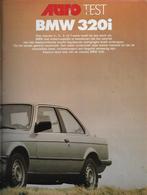 Roadtest BMW 320i, Autovisie 1983., Ophalen of Verzenden, Zo goed als nieuw, Jeroen Jongeneel, BMW