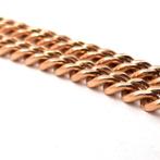 Gouden coban link ketting 14kt, Sieraden, Tassen en Uiterlijk, Kettingen, Www.bredajuwelier.nl, Nieuw, Ophalen of Verzenden, Www.bredajuwelier.nl