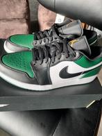 NIKE AIR JORDAN 1 LOW GREEN TOE MAAT 47, Kleding | Heren, Ophalen of Verzenden, Zo goed als nieuw, Overige kleuren