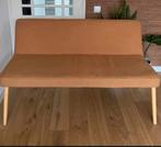 Eetbankje Made mosterdgeel, Ophalen, Hout, Gebruikt, Minder dan 75 cm