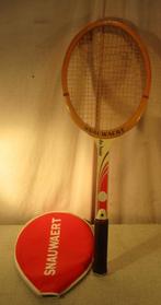 Leuke Antieke Houten Tennisracket van Snauwaert, Sport en Fitness, Tennis, Ophalen of Verzenden, Zo goed als nieuw, Racket, Overige merken