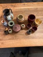 Mooi Keramiek Vazen en Mobach Dekselpot, Ophalen of Verzenden