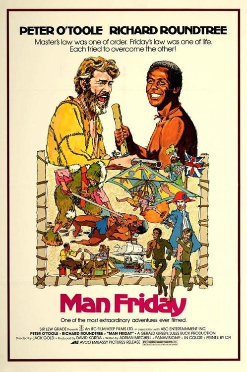 16mm speelfilm  --  Man Friday (1975) Peter O'Toole, Audio, Tv en Foto, Filmrollen, 16mm film, Ophalen of Verzenden