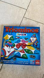 Triominos junior, Hobby en Vrije tijd, Gezelschapsspellen | Kaartspellen, Ophalen of Verzenden, Zo goed als nieuw